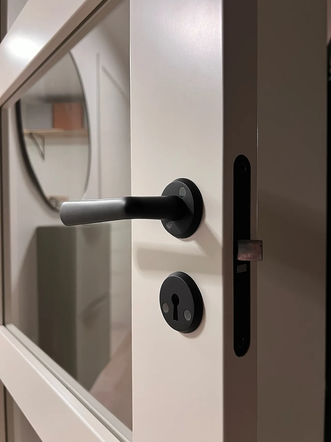 Dørhåndtak  innerdør sort nr 15