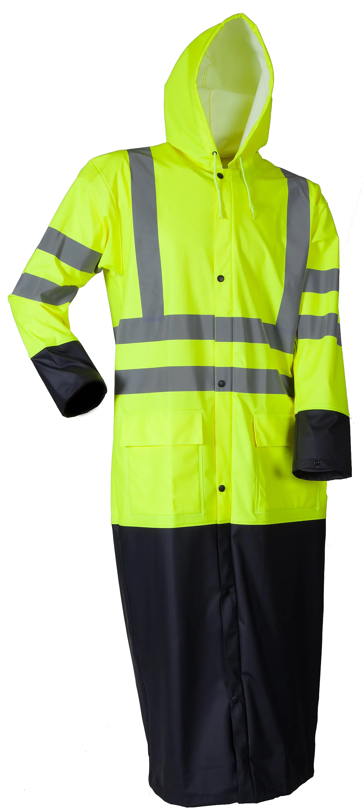 Regnfrakk LR8085 gul størrelse XS Regnfrakk LR8085 gul størrelse XS