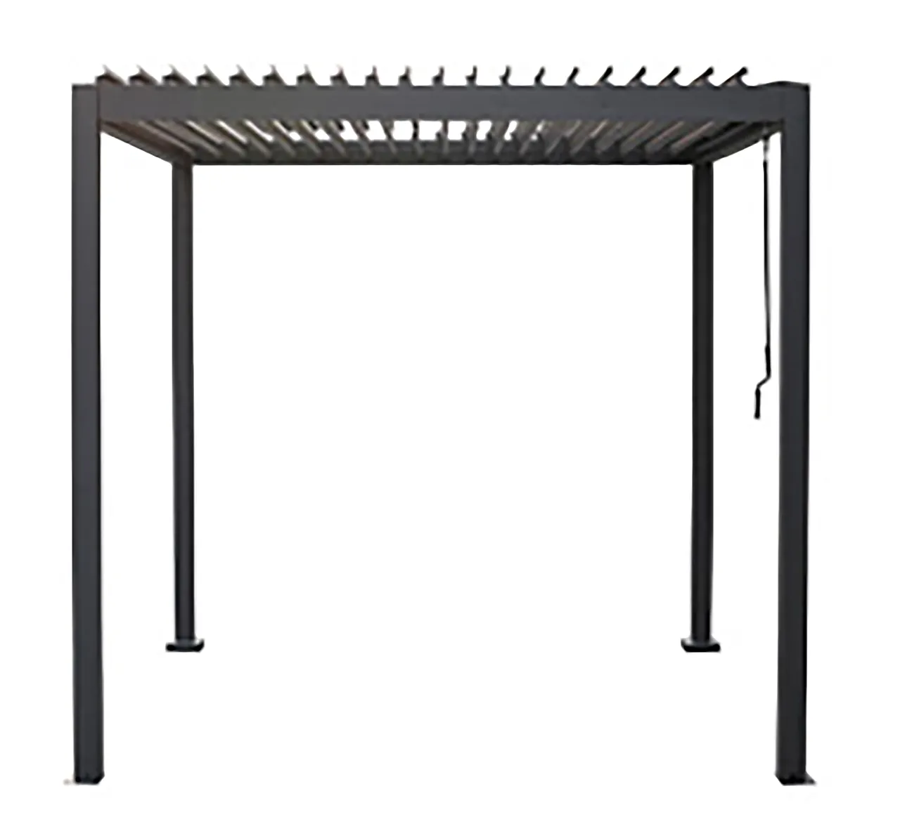 Pergola Outfit sort 3x4 meter