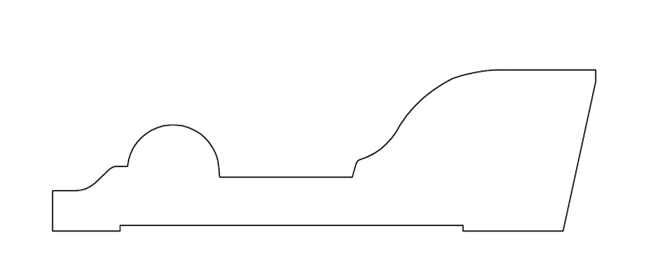 Sokkellist furu 28x95 ubehandlet null - null - 3 - Miniatyr