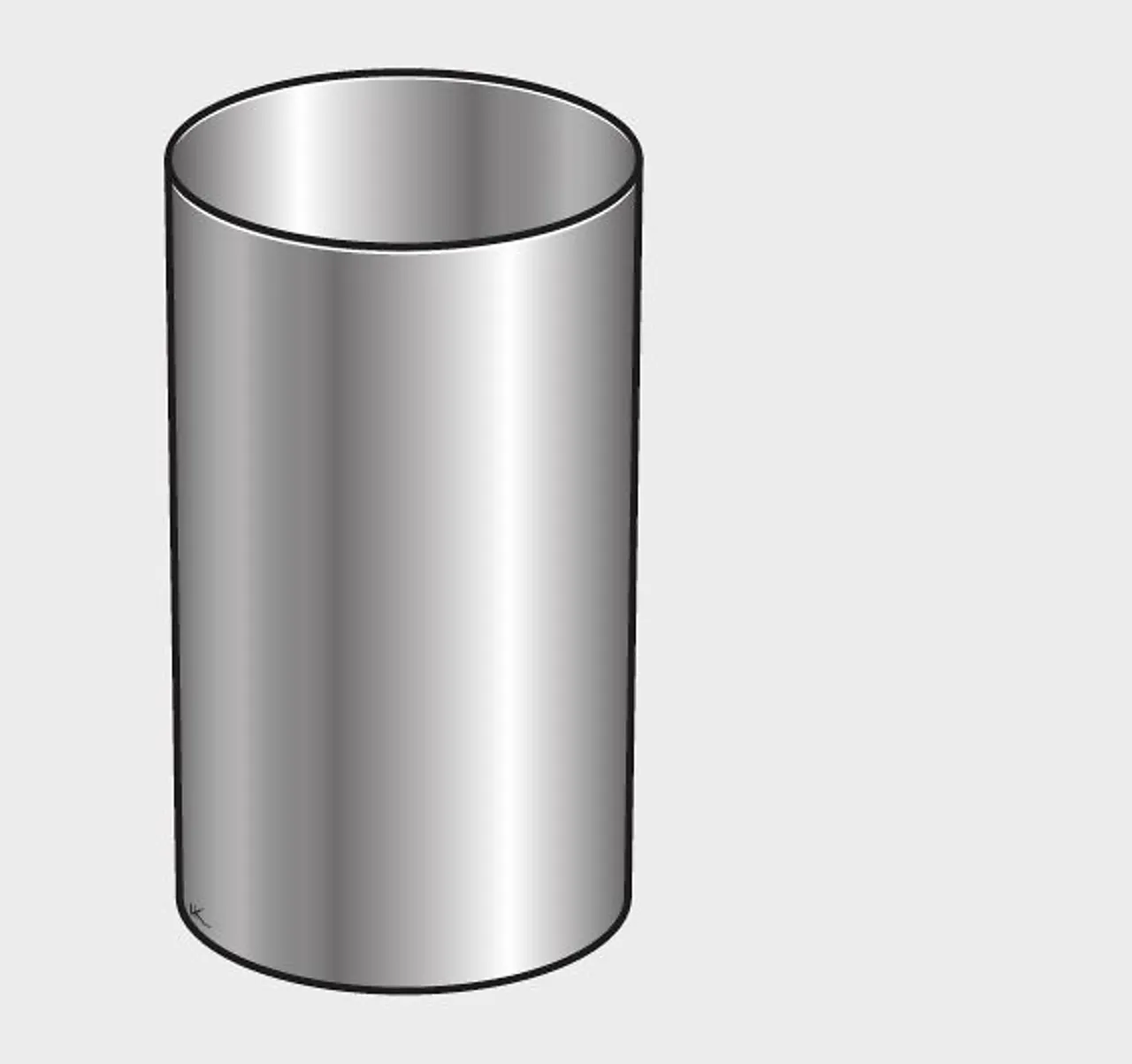 Sjakt for løsisolasjon ø340 umalt