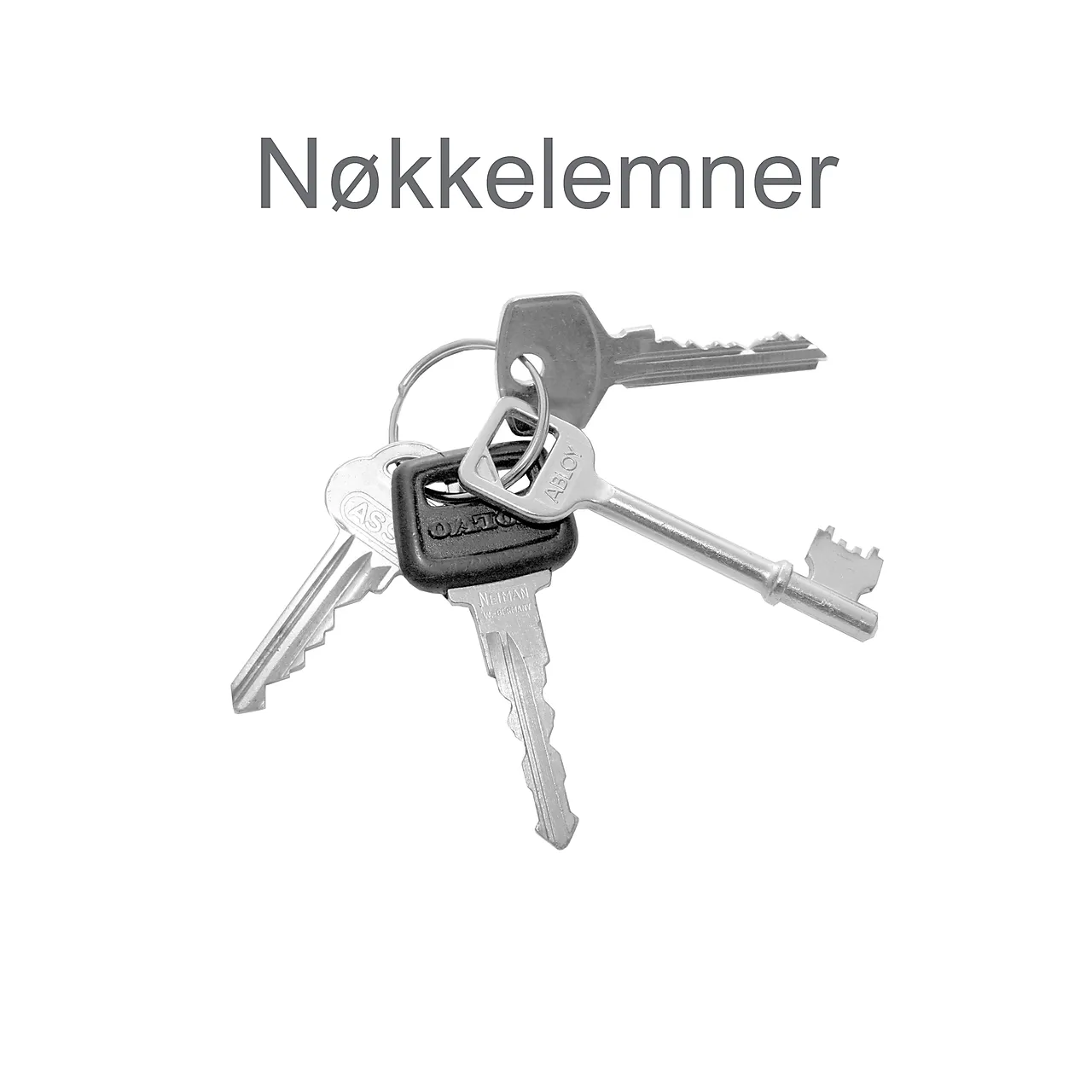 Nøkkelemne tr4 ul blå