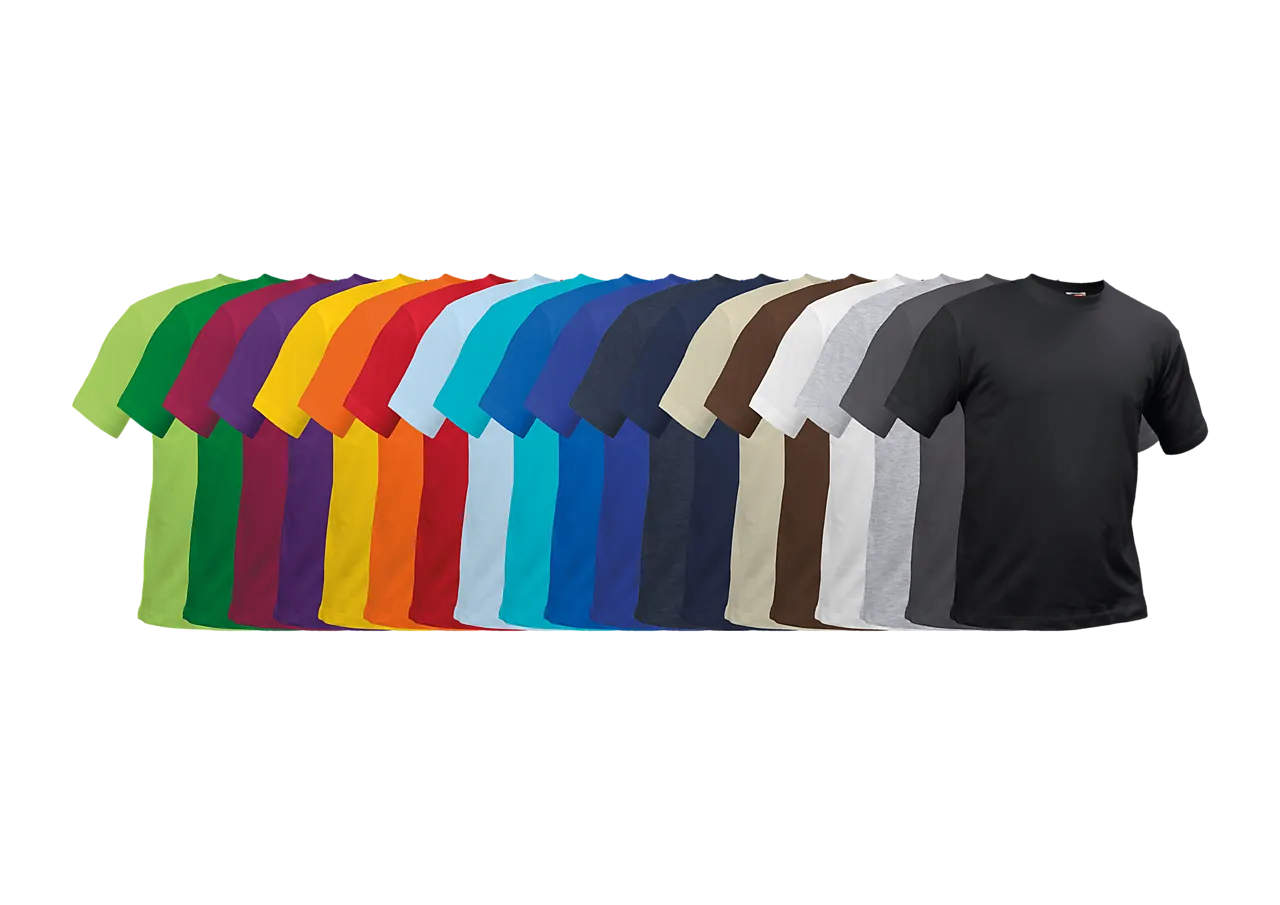 T-skjorte unisex hvit M