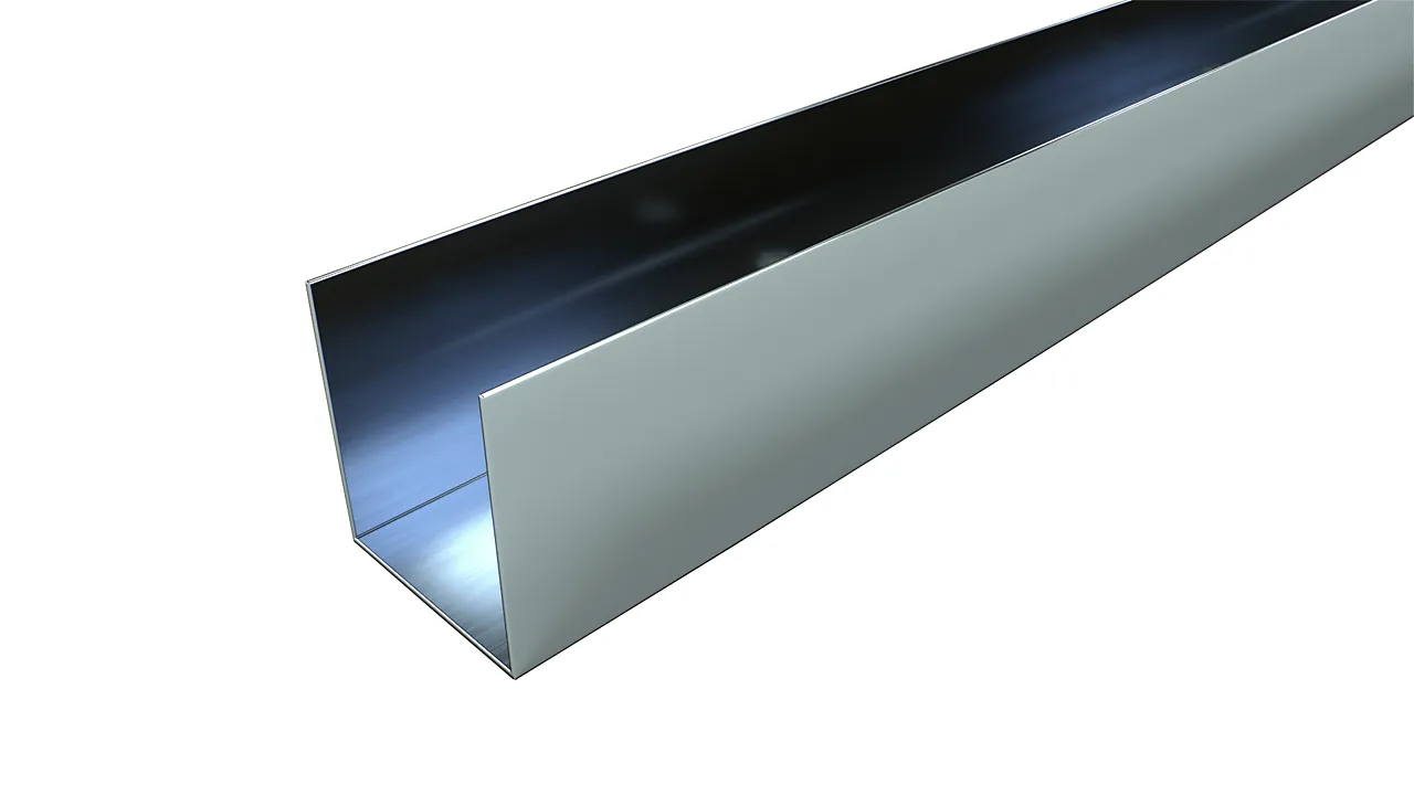 Kantskinne GK-system GK-C 3000 mm for veggtilslutning 1 og 2 nivåer