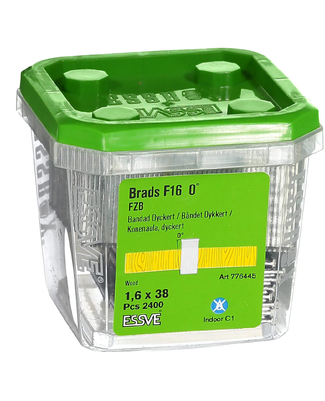 Dykkert spiker 0° F16 1,6 x 38 mm 2400 stk null - null - 2 - Miniatyr