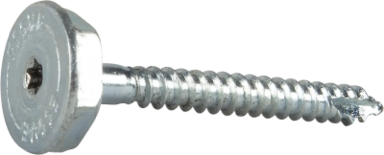 Nivåskrue 7,0x65 tx30 fzb a-20hex20mm sekskantskive for justering null - null - 2 - Miniatyr