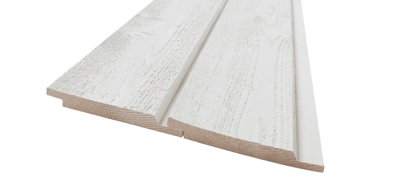 Kledning dobbelfals 60º grunnet 19x123 mm Kledning dobbelfals 60º grunnet 19x123 mm