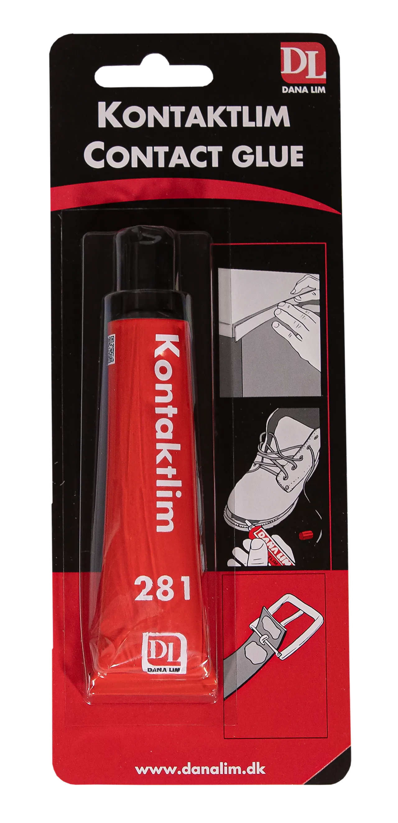 Kontaktlim 281 for øyeblikkelig styrke ml 40