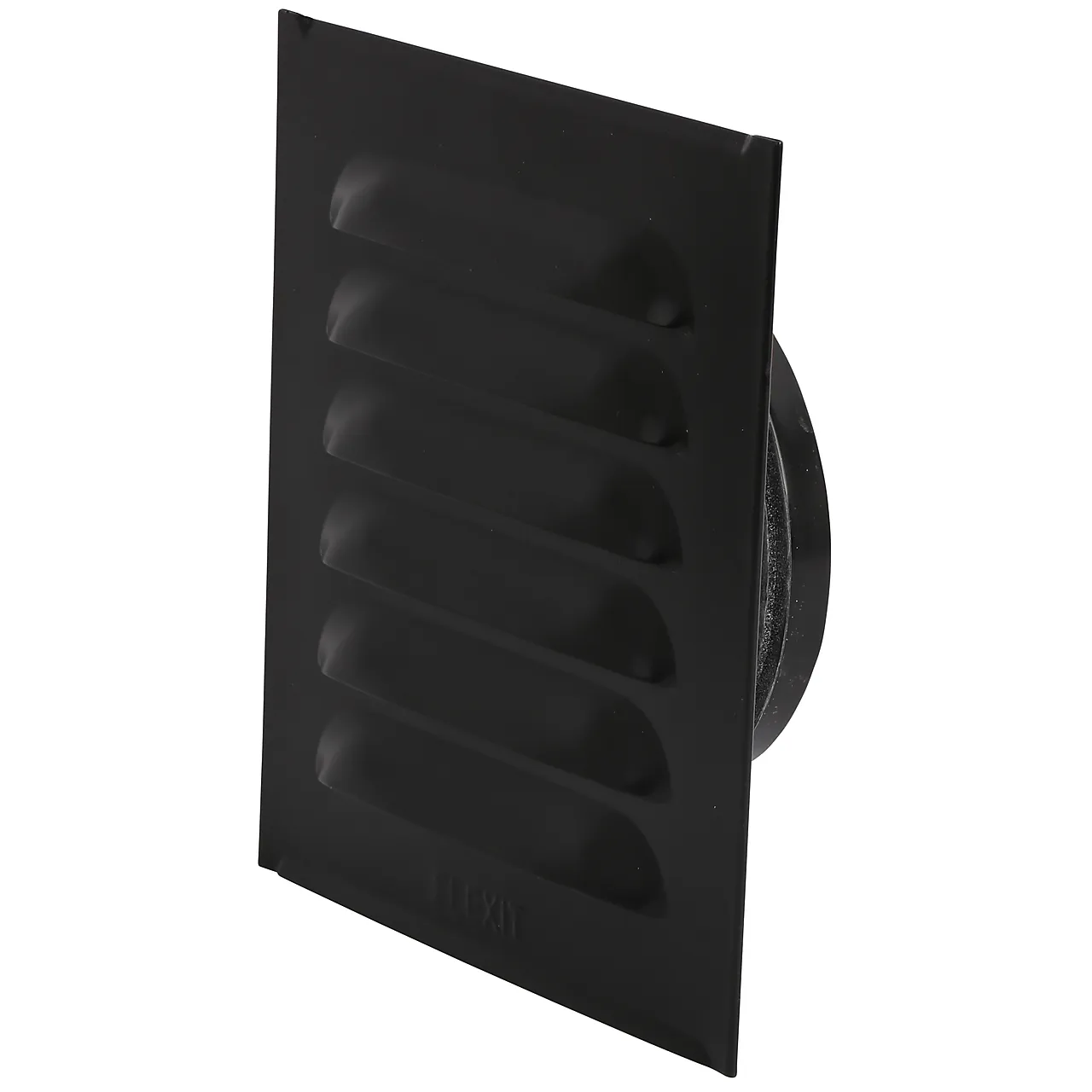 Sjalusirist med nippel stål sort Ø125 mm