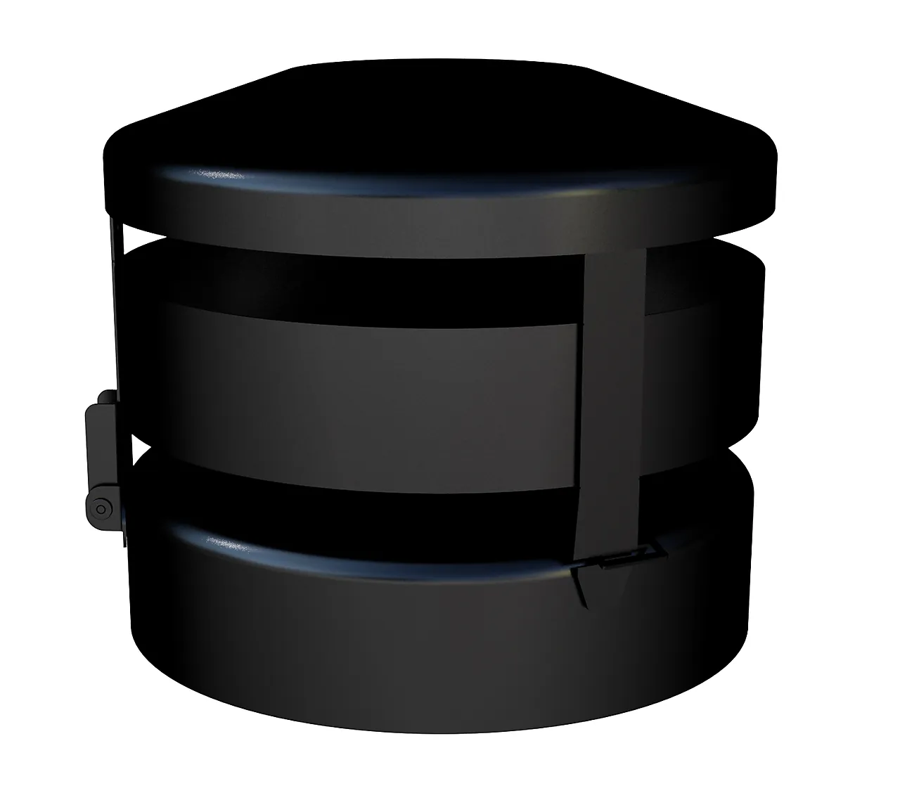 Toppbeskyttelse til regn svart