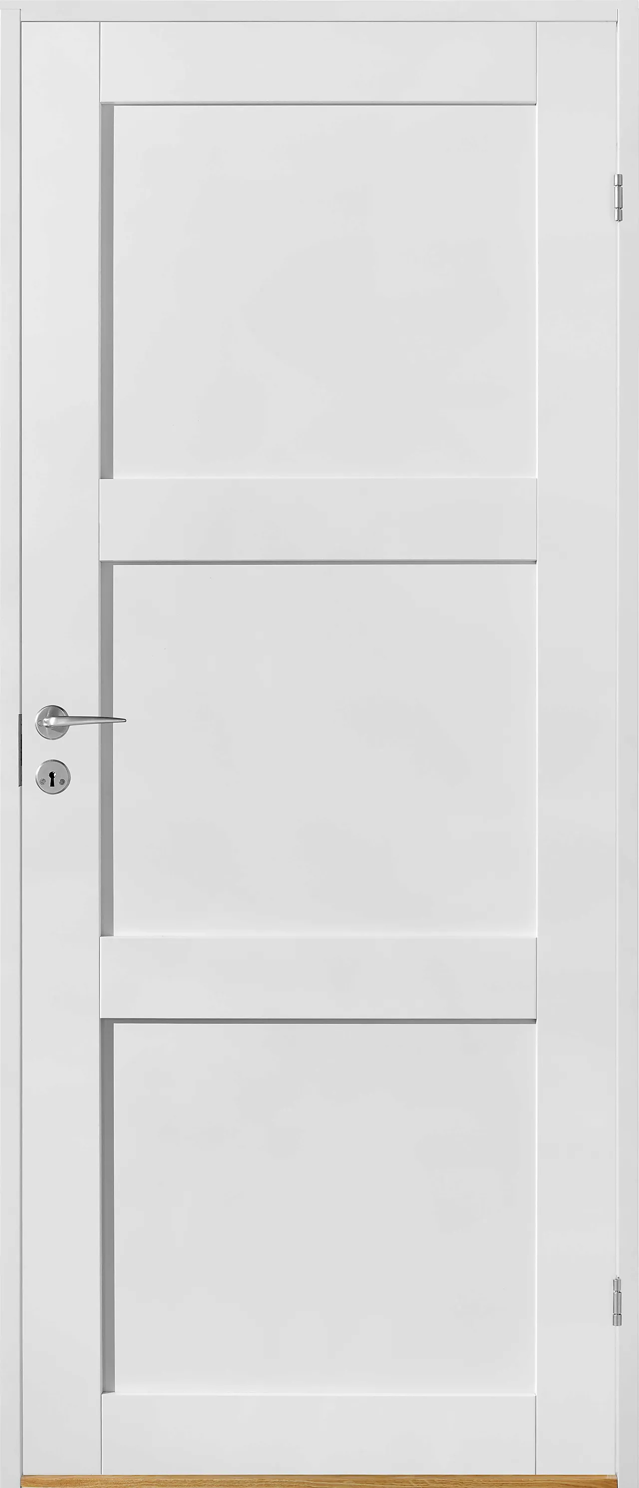 Innerdør Line 3 speil klassisk 70x200dørblad klassisk hvit Innerdør Line 3 speil klassisk 70x200dørblad klassisk hvit