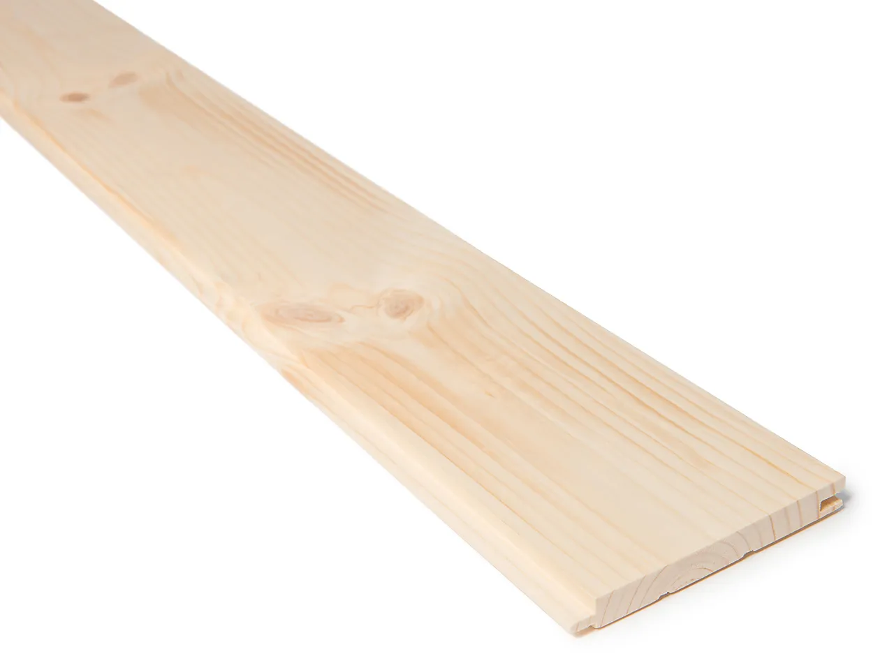 Glattpanel ubehandlet furu 14x120 mm null - null - 2 - Miniatyr