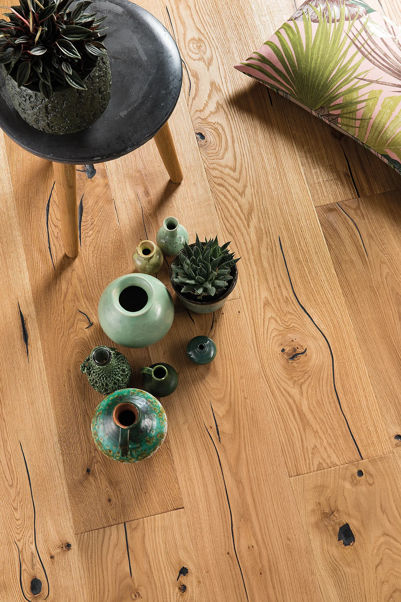 Boen parkett Eik Epoca Castle oljet og håndskrapt null - null - 2 - Miniatyr