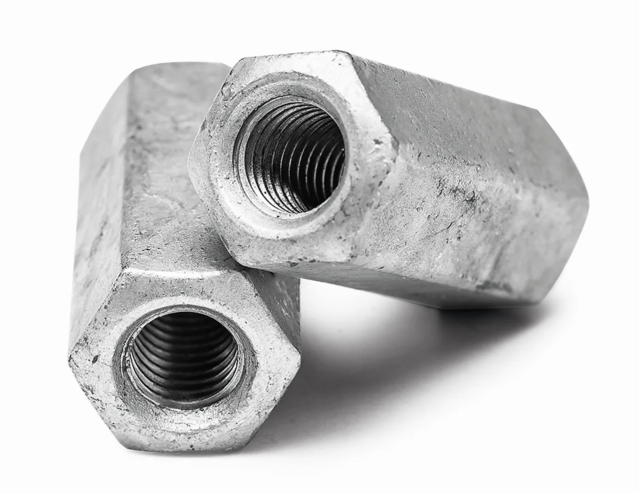 Skjøtemutter varmforsinket M12x50 mm 25 stk