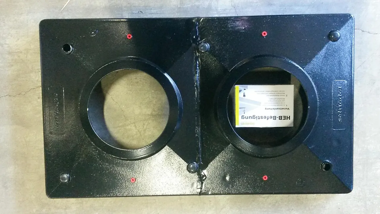 TOPPAVDEKNING Ø16+Ø16 SOLID VENT TOPPAVDEKNING Ø16+Ø16 SOLID VENT