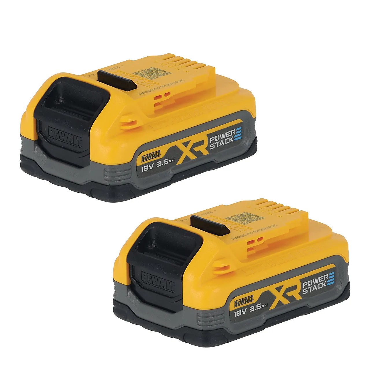 DEWALT Batteri kit 18V xR, 2x3,5Ah POWERSTACK batteri