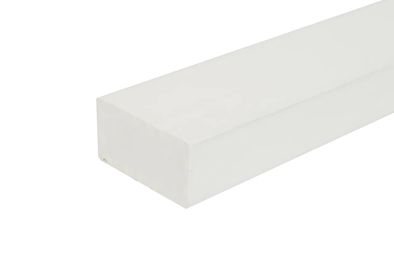 Stolpe for rekkverk 43x90X1200 mm hvitmalt Stolpe for rekkverk 43x90X1200 mm hvitmalt