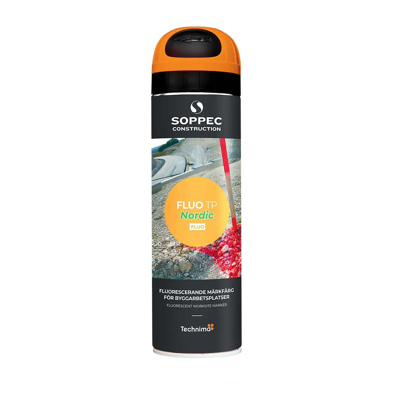 Merkespray Fluo TP 500 ml oransje Merkespray Fluo TP 500 ml oransje