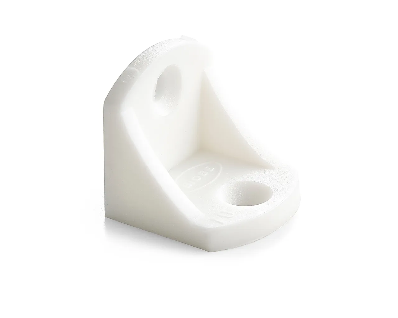 Møbelvinkel 144 hvit 22x22 mm