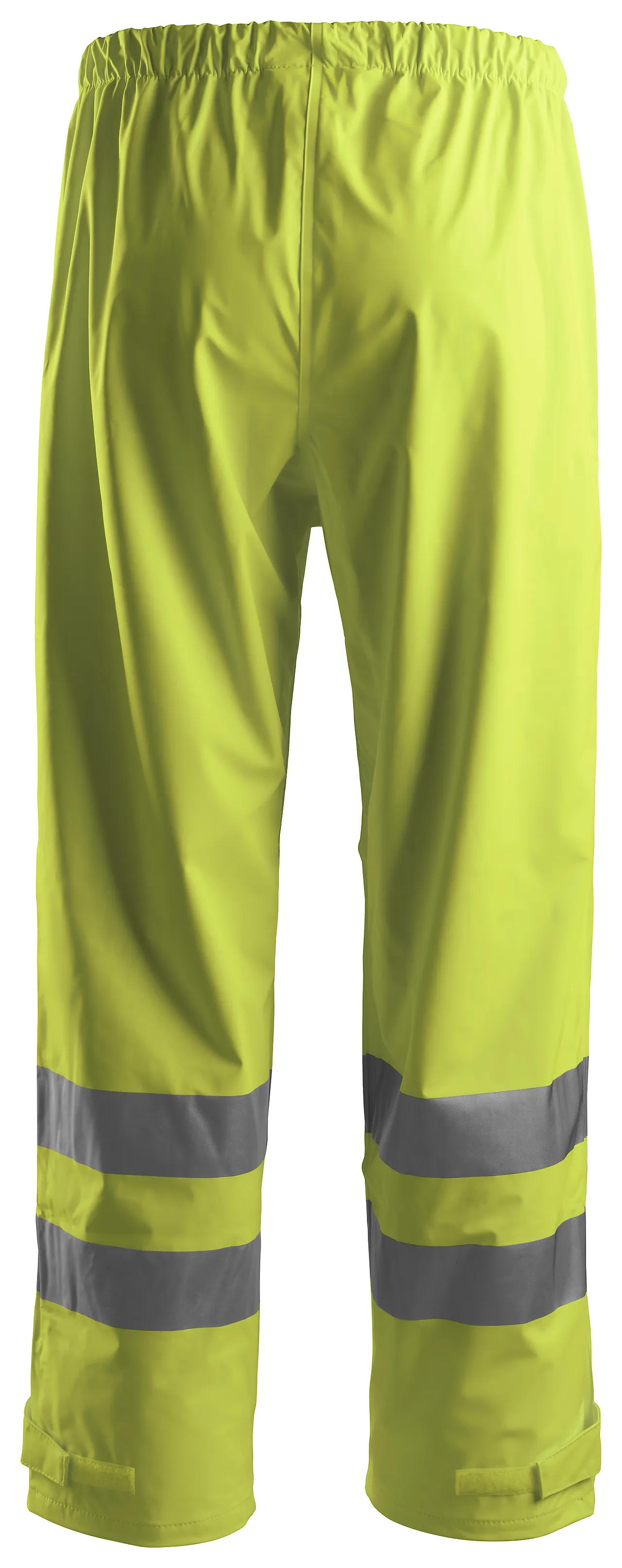 Regnbukse 8243 PU High Vis kl.2 gul 2XL null - XXL - 3 - Miniatyr
