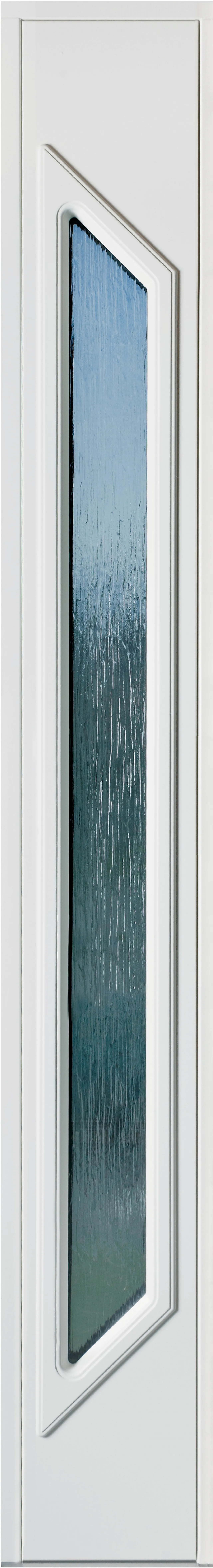 Sidefelt ytterdør Renate hvit 30x210 cm venstrehengslet m/cotsw.glass Sidefelt ytterdør Renate hvit 30x210 cm venstrehengslet m/cotsw.glass