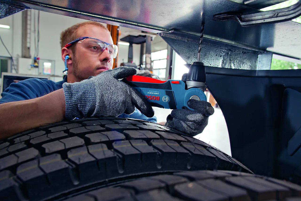 Vinkelbormaskin gwb12v-li solo leveres uten batteri og lader null - null - 3 - Miniatyr