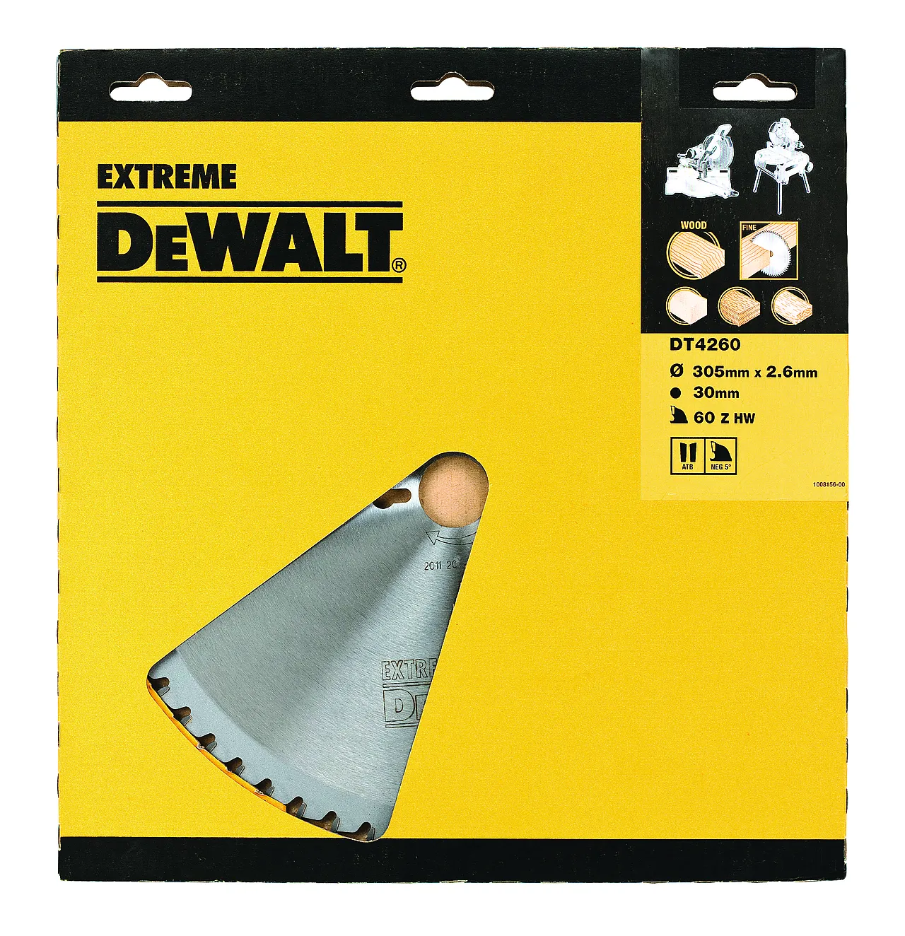 Sagblad Extreme DT4260 305x30 mm 60 tenner