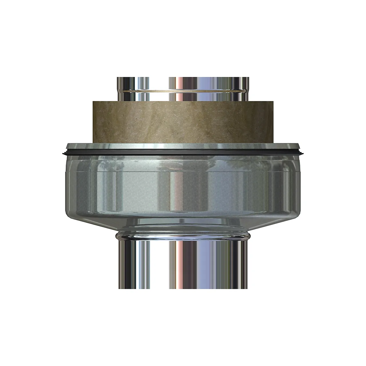 Startmodul ø150 helisolert sort