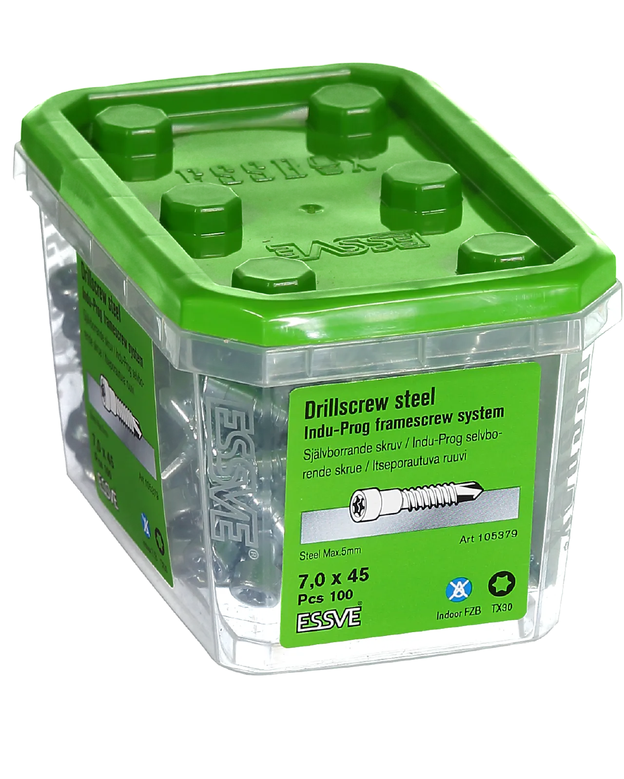 Borskrue indu-p 7x45 fzb a100indu-prog null - null - 2 - Miniatyr