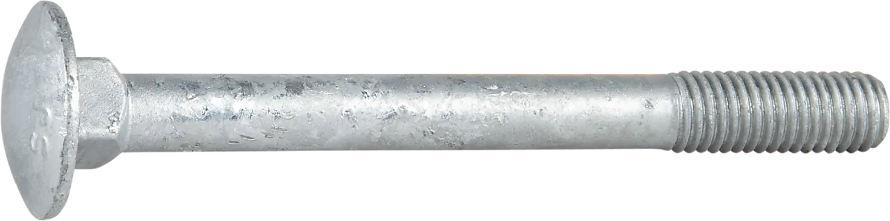 Låseskrue m12x120 din603 fzv -20 varmforsinket stål iso8677