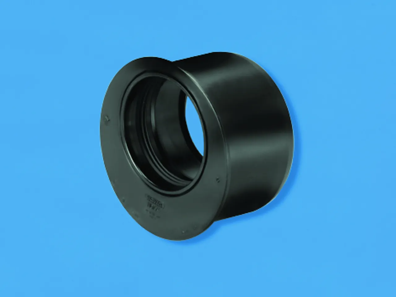 Reduksjon 75/50mm kort sortwafix