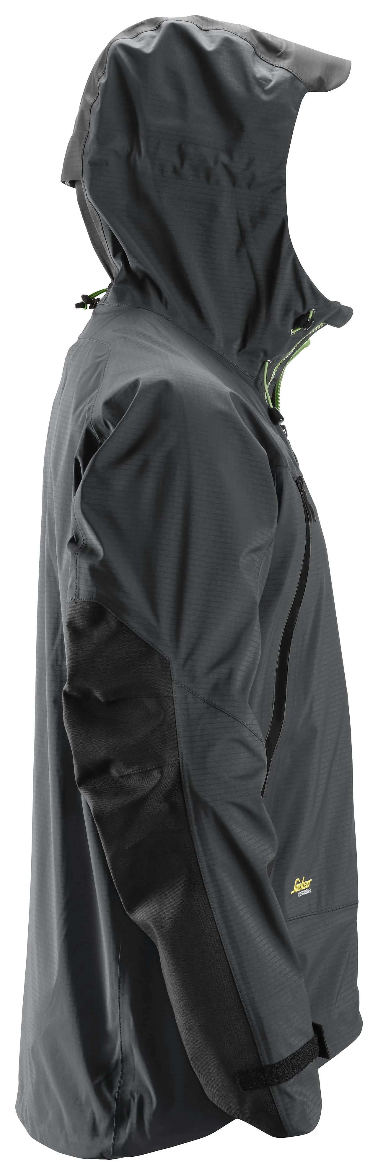 Skalljakke vanntett mørk grå/sort XS null - XS - 3 - Miniatyr