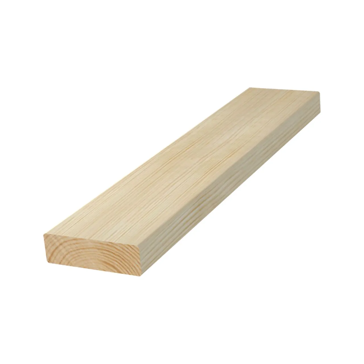 Panelbord til badstue gran ubehandlet 21 x 70 mm rund kant