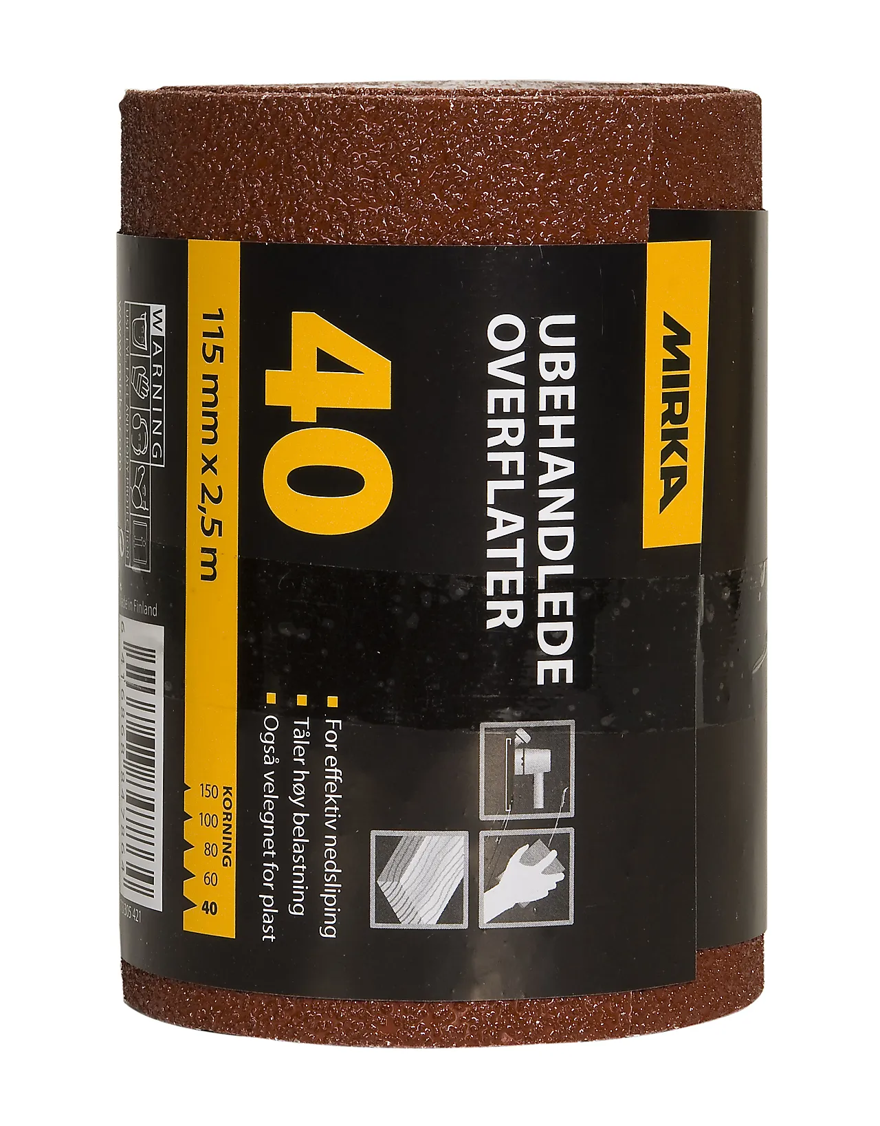 Sliperull for ubehandlede overflater K40 Sliperull for ubehandlede overflater K40