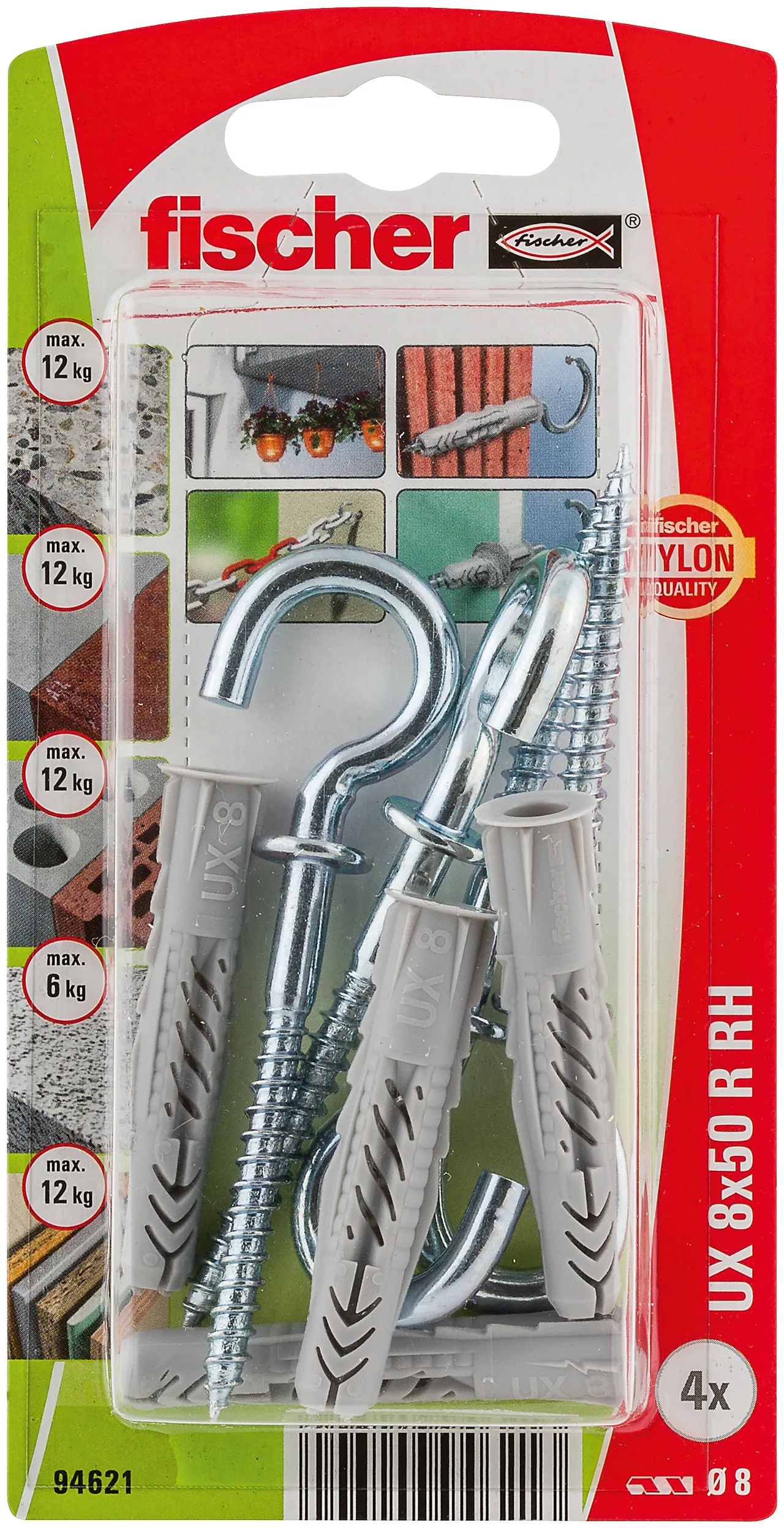 Universalpl krok ux 8x50 r rh bk 4 stk pr bk nv null - 50 - 3 - Miniatyr