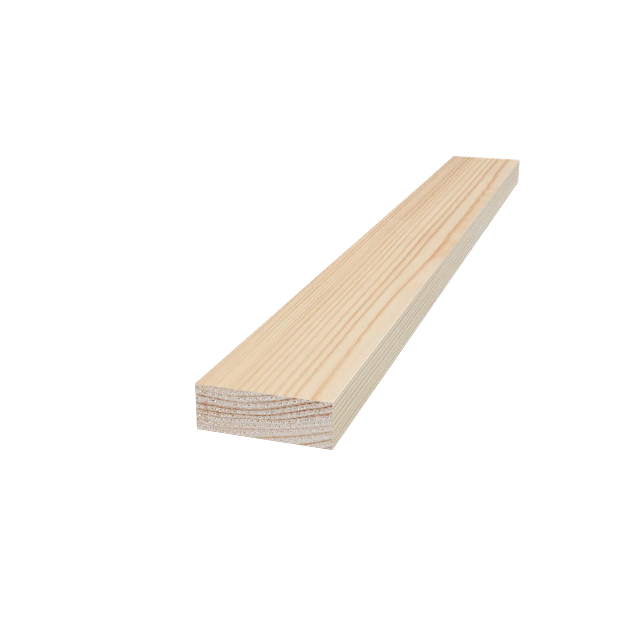 Glattkantlist 28x28 mm ubehandlet furu null - null - 2 - Miniatyr