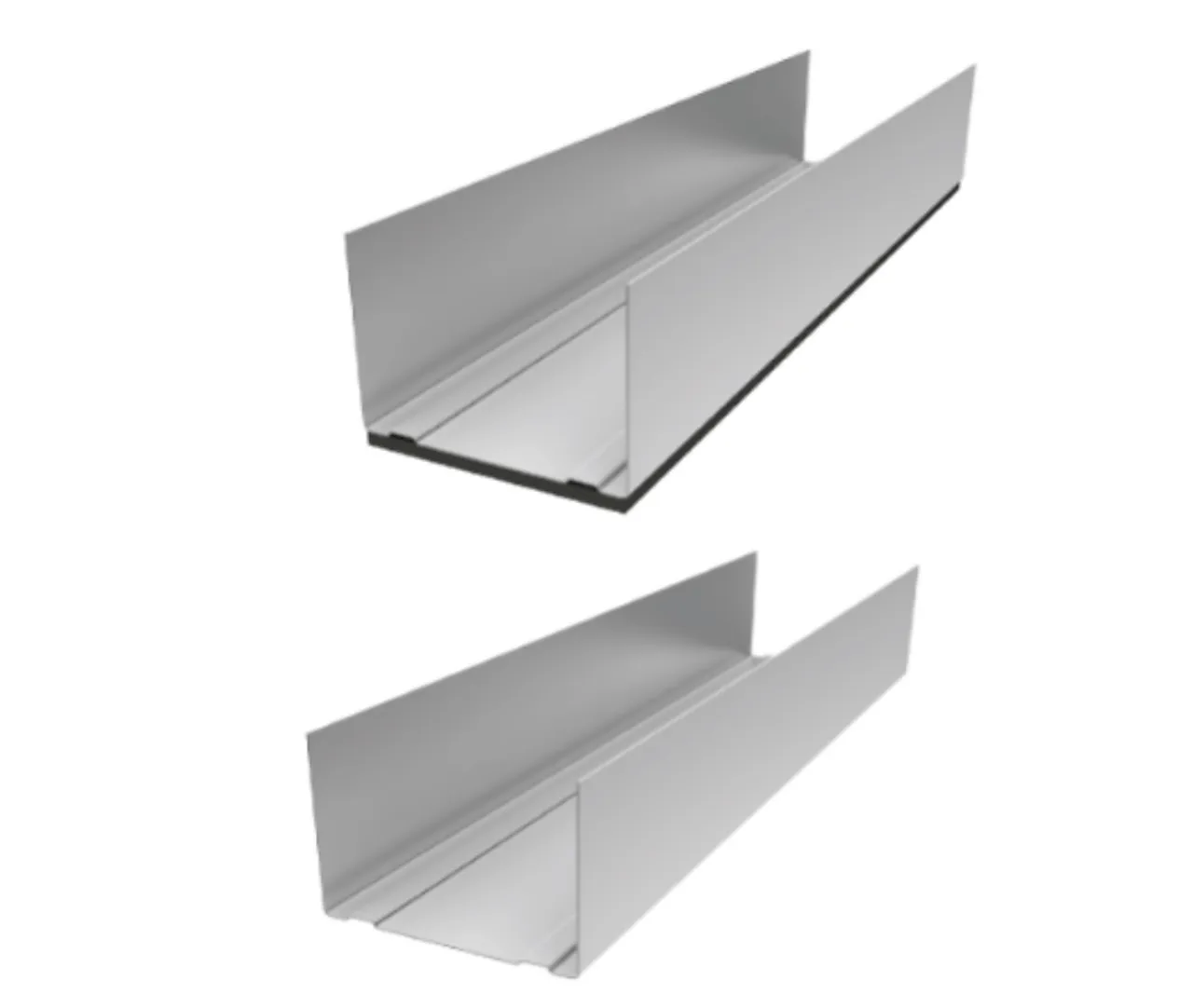 Stålprofil U-skinne 68/43/0,47 3000mm Stålprofil U-skinne 68/43/0,47 3000mm