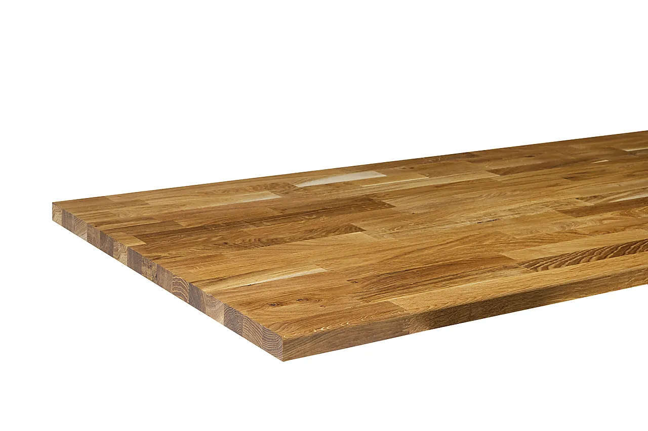 Benkeplate heltre eik grunnoljet 30x610x3020 mm null - null - 2 - Miniatyr