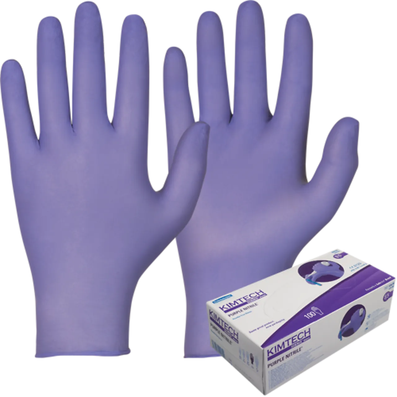 Hanske nitril lilla 242 mm kimberly-clark 114.440-m M