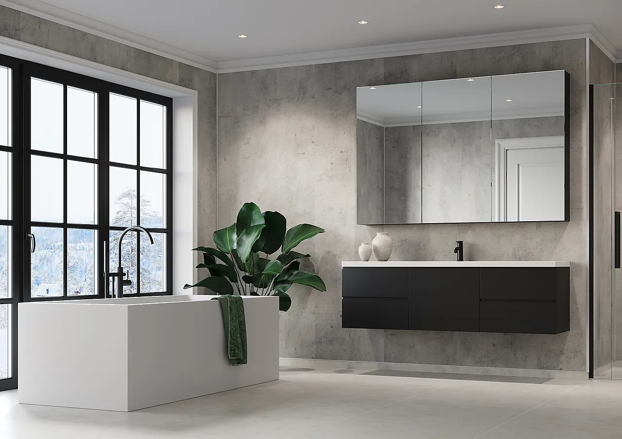 Baderomsp 8053m6030 lentini grey 60x30cm 10x620x2400 Baderomsp 8053m6030 lentini grey 60x30cm 10x620x2400