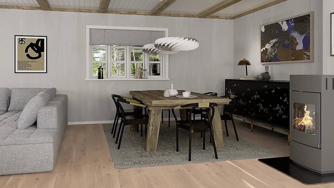 Parkett 1-stav eik hvit prosjekt pl138 ml null - null - 3 - Miniatyr