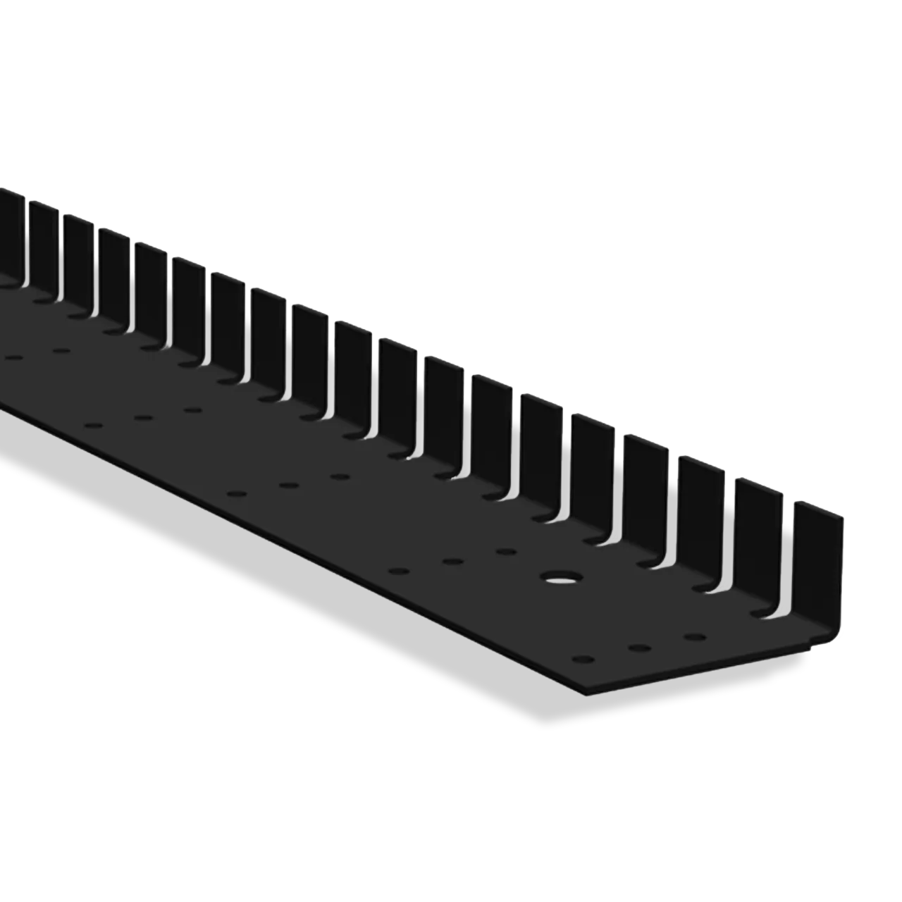 Gradrenne kantbeslag GKB-111 sort