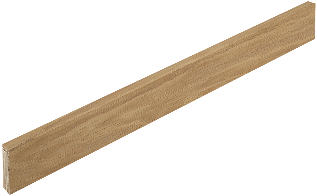 Boen Gulvlist Eik Hvitoljet Børstet 14x55x2180 mm