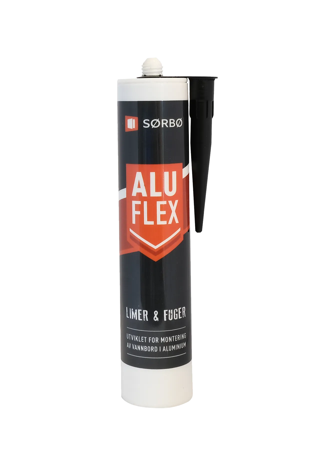 Lim og fugemasse alu-flex 290 ml svart null - null - 2 - Miniatyr