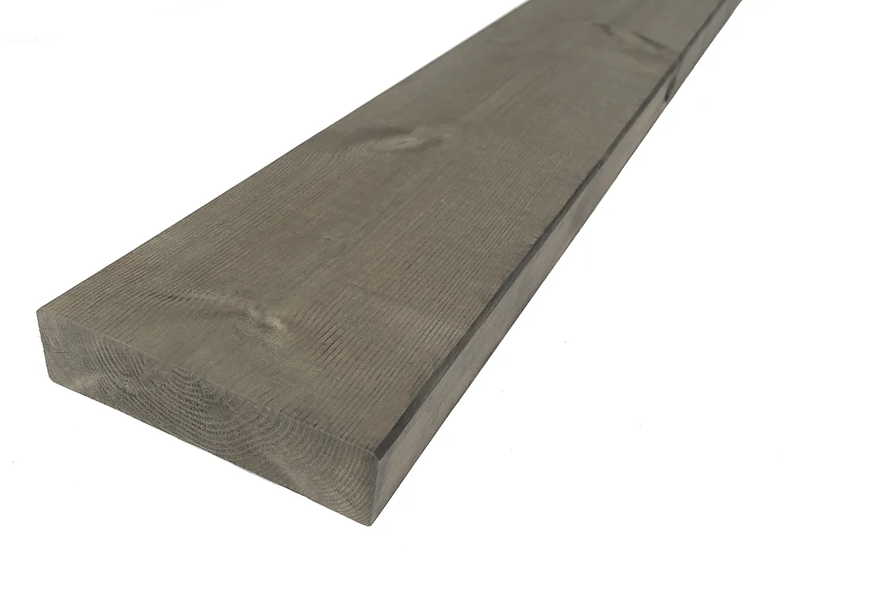 Lekt justert 48x198 mm grå Lekt justert 48x198 mm grå