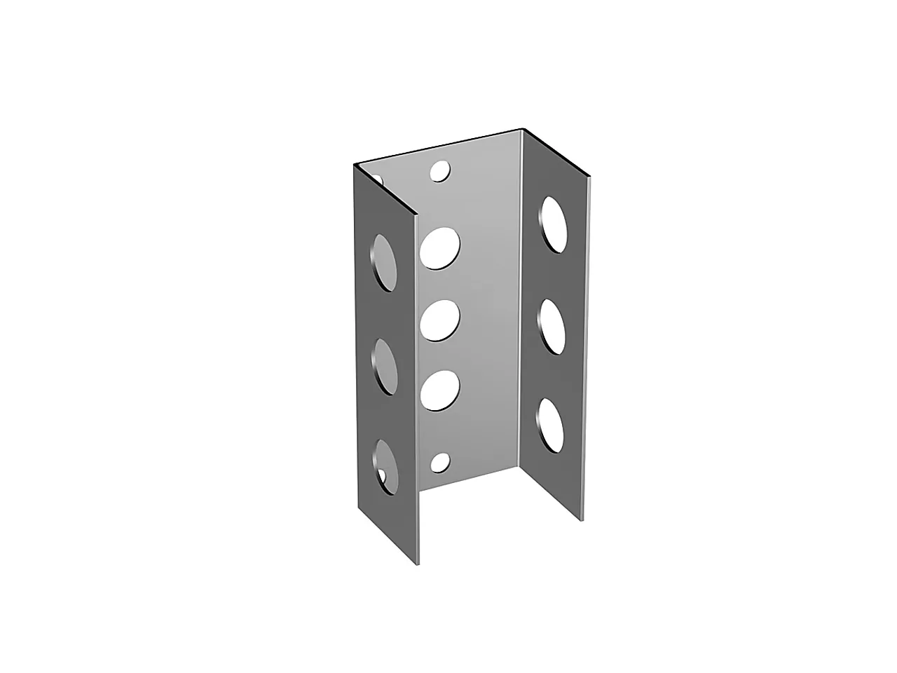 U-Beslag til 50mm til litexplate