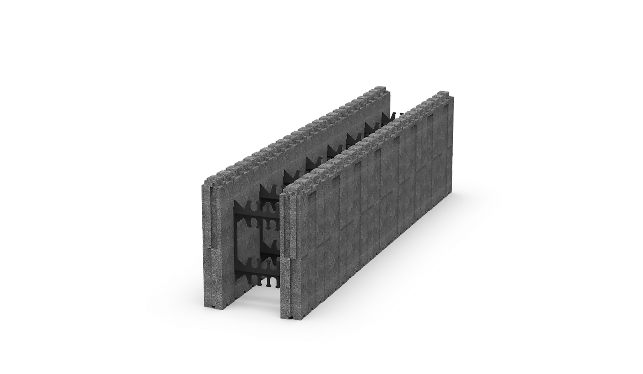 Vartdal veggsystem vpx250 std rett b250xh300xl1200mm null - null - 3 - Miniatyr