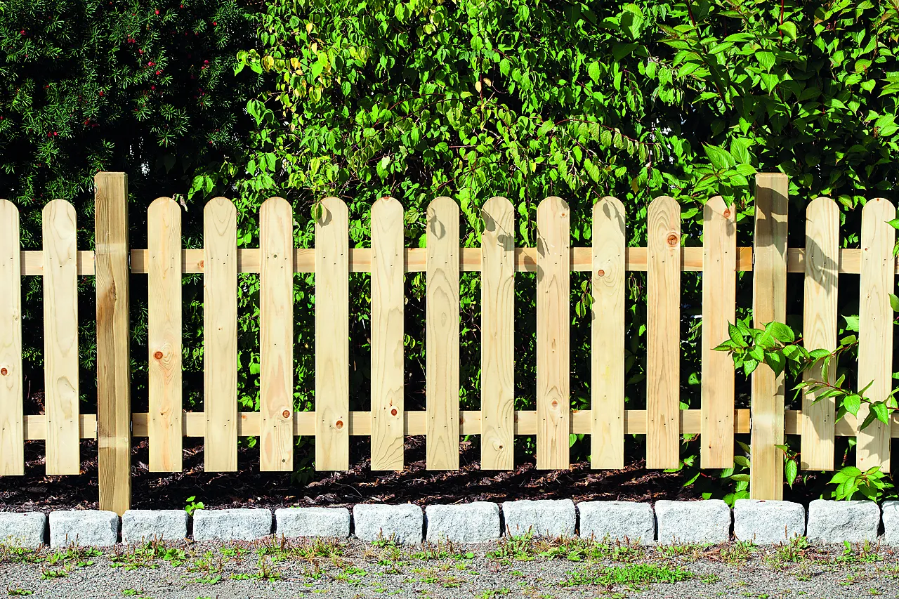 Stakittgjerde Oppdal 180x80 cm null - null - 2 - Miniatyr