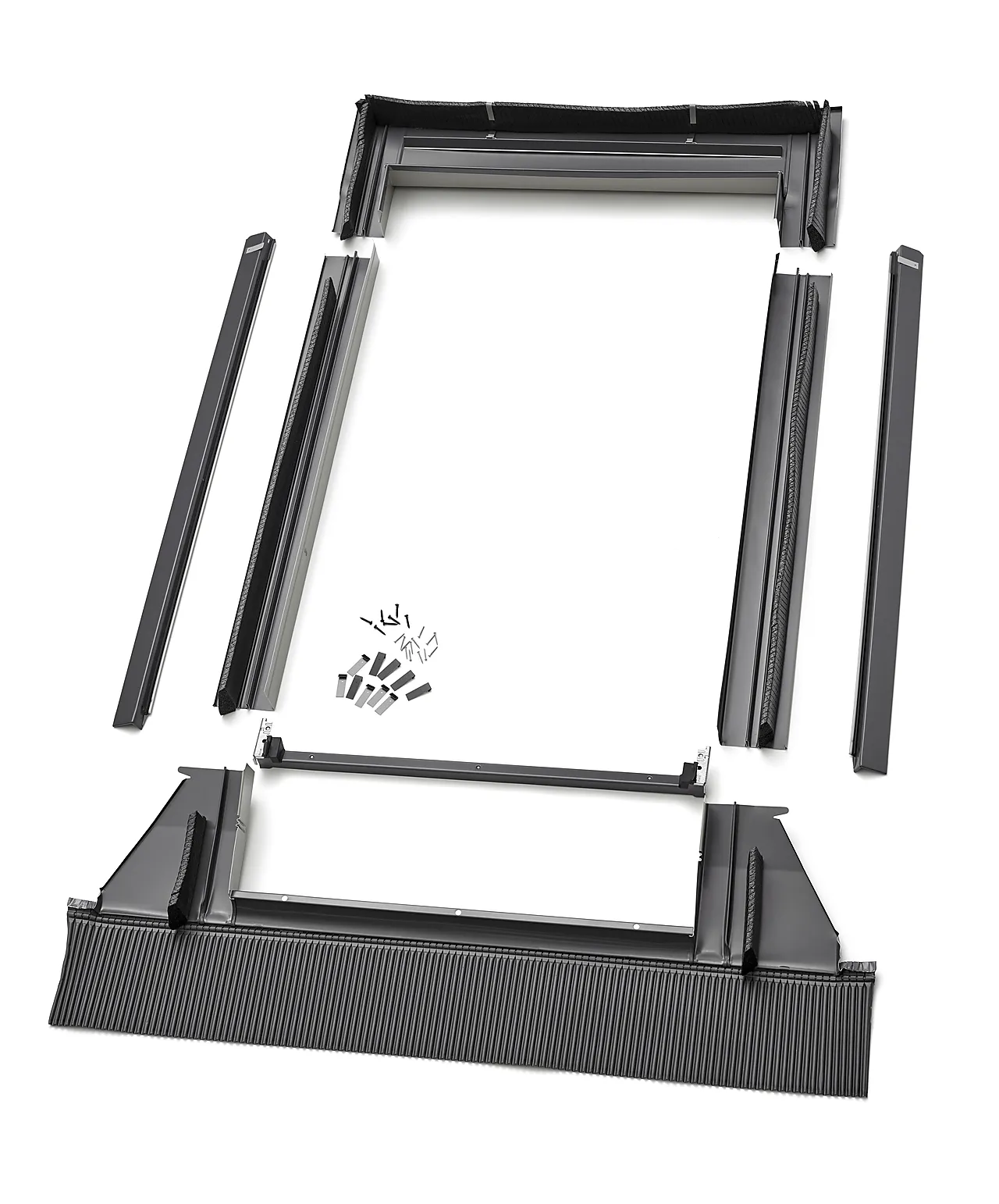 Velux inndekning 55x98 edw 2000 med bdx og bfx for profilerte tak null - 55x98 cm - 2 - Miniatyr