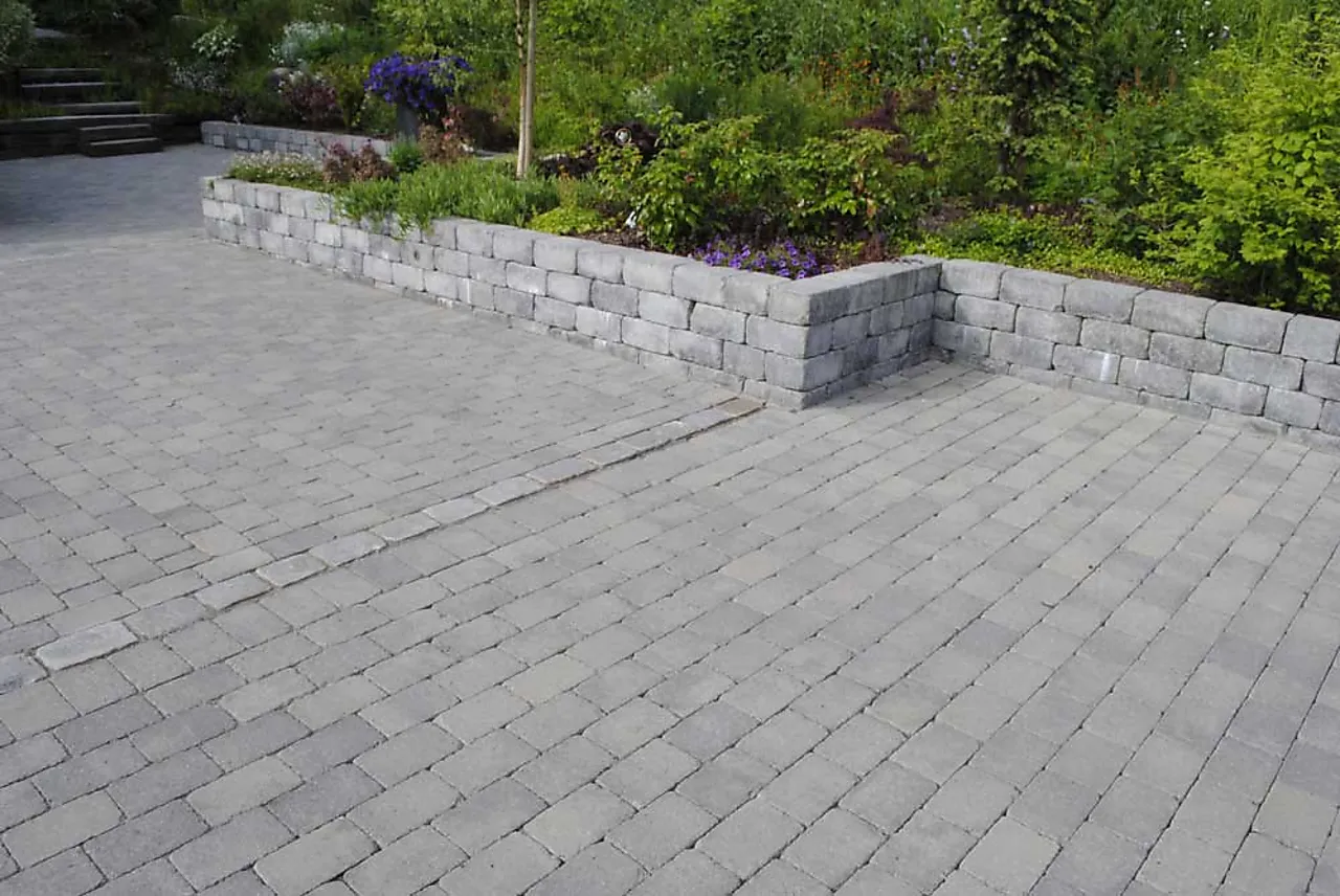 Belegningsstein Herregård 1/1 gråmix 20x13,5x6 cm null - 20x13,5x6 - 2 - Miniatyr